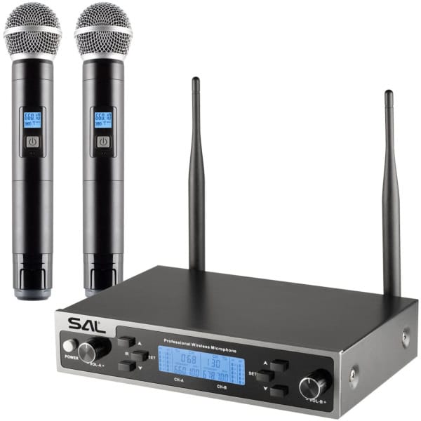 Set microfoane fara fir SAL MVN610