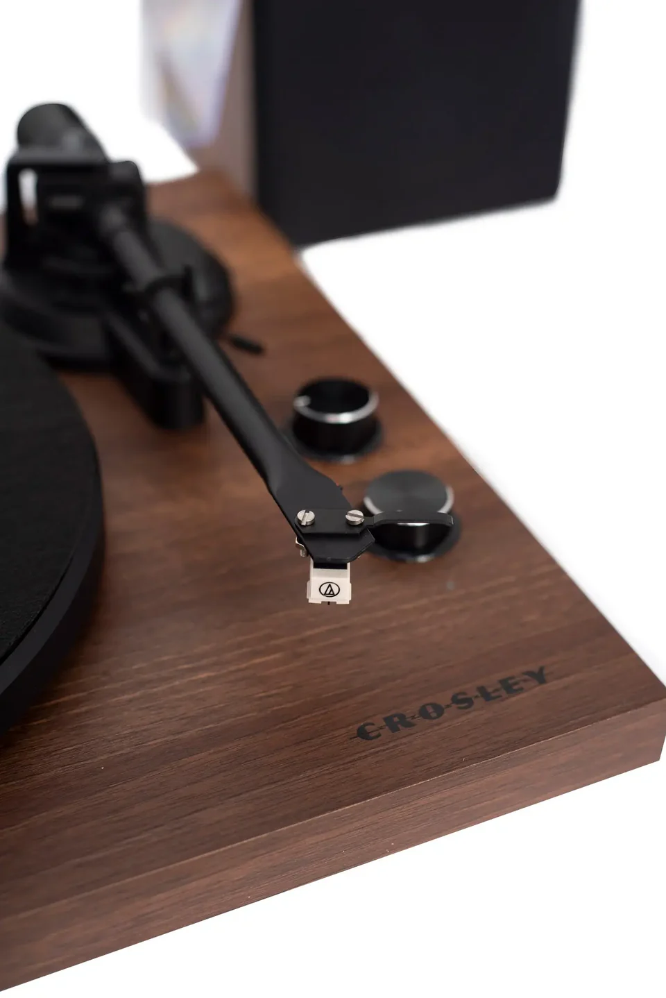 Set pickup cu boxe Crosley C62C-WA4, Bluetooth, maro_02