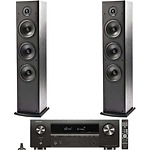 Sistem Stereo Premium Denon AVR-X580BT + Boxe Polk Audio T50