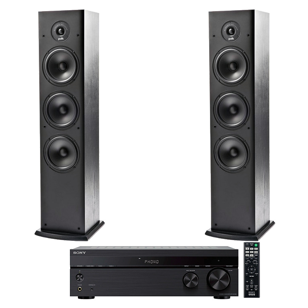 Sistem stereo Sony STR-DH190 + Boxe Polk Audio T50