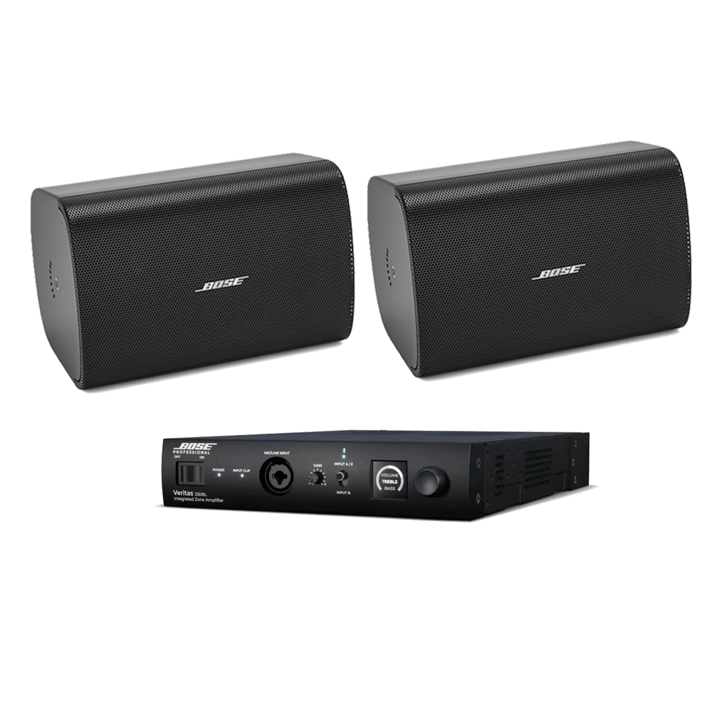 Sistem terasa Bose Profesional Veritas 250BL-FS4SE negru, Bluetooth