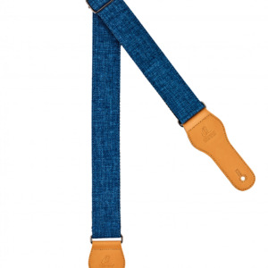 Curea Chitară  Ortega OCS-270  Albastră Reglabilă, Bumbac 100%