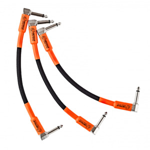 Ortega Patch Cable 18cm Jack-jack cotit, Economy Series OECPA3-06
