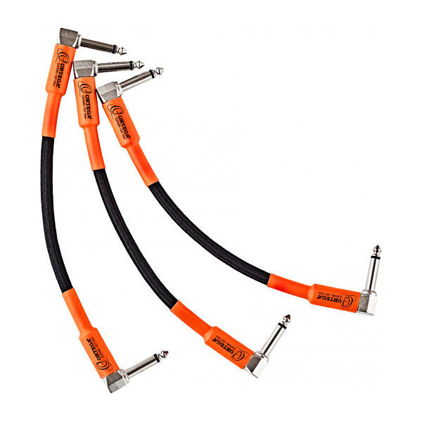 Ortega Patch Cable 18cm Jack-jack cotit, Economy Series OECPA3-06