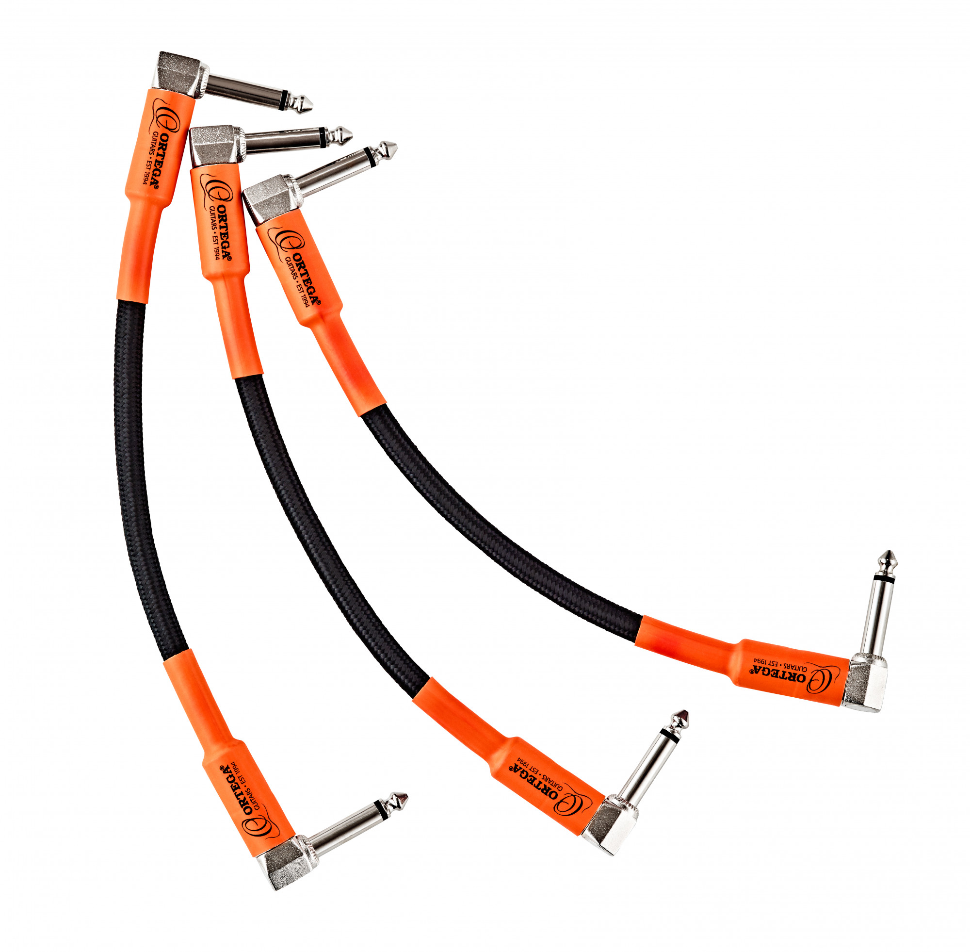 Ortega Patch Cable 18cm Jack-jack cotit, Economy Series OECPA3-06