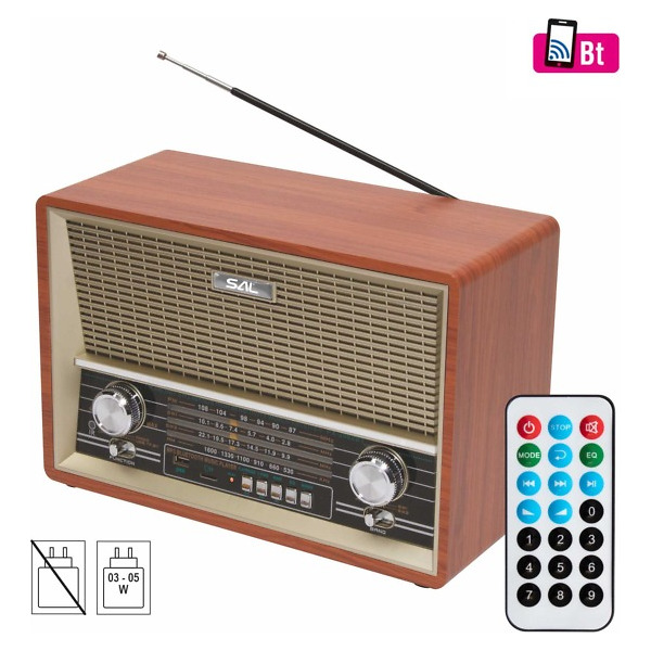 Radio Retro SAL RRT 4B, bluetooth, acumulator