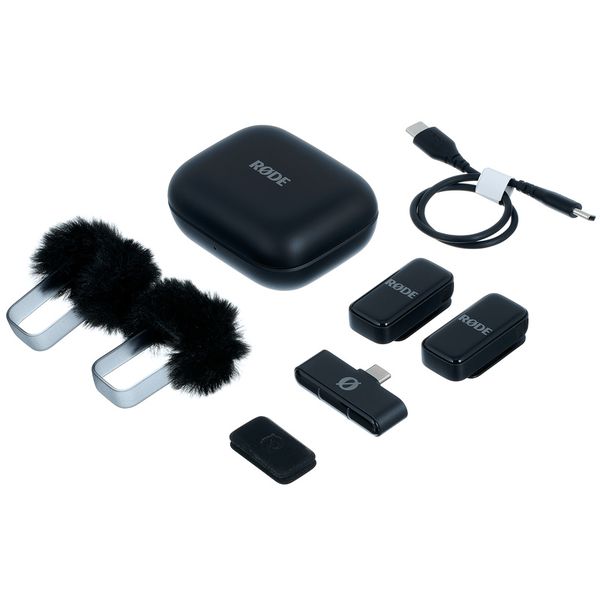 Rode Wireless Micro Black_06, vedere accesorii