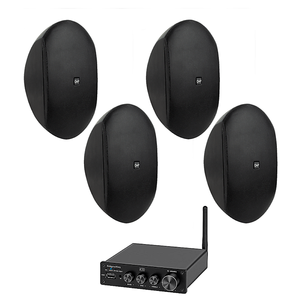 Sistem Sonorizare Cafenea Dap Audio WMS6-B, Bluetooth, USB