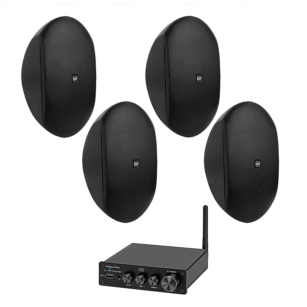 Sistem Sonorizare Cafenea Dap Audio WMS6-B, Bluetooth, USB