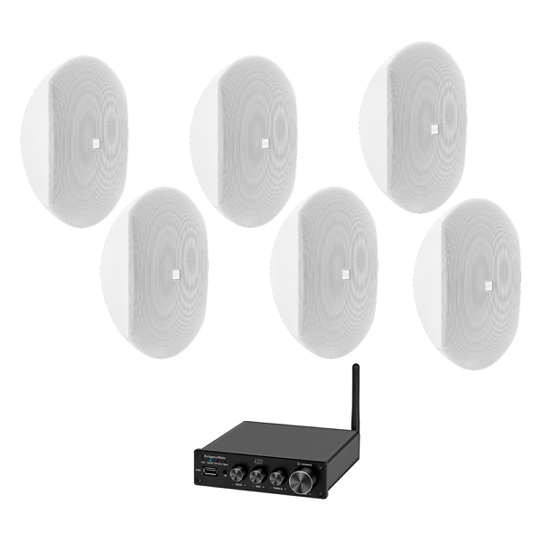 Sistem Sonorizare Restaurant Dap Audio WMS6-W, Bluetooth, 2x100W