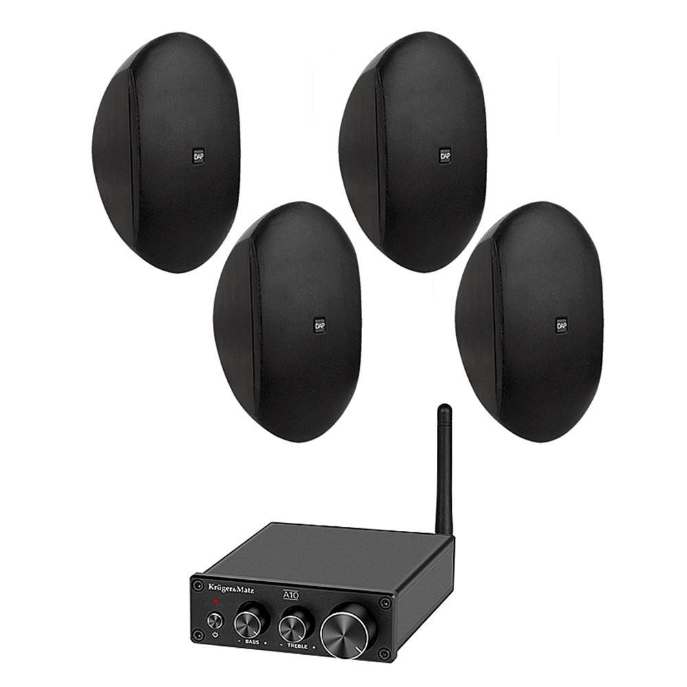 Sistem ambiental 4 boxe perete DAP WMS4-B