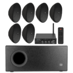 Sistem ambiental 6.1 cu Bluetooth Dap Audio WMS4-B + Subwoofer, USB player_00