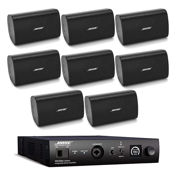 Sistem audio ambiental Bose Veritas, negru, bluetooth