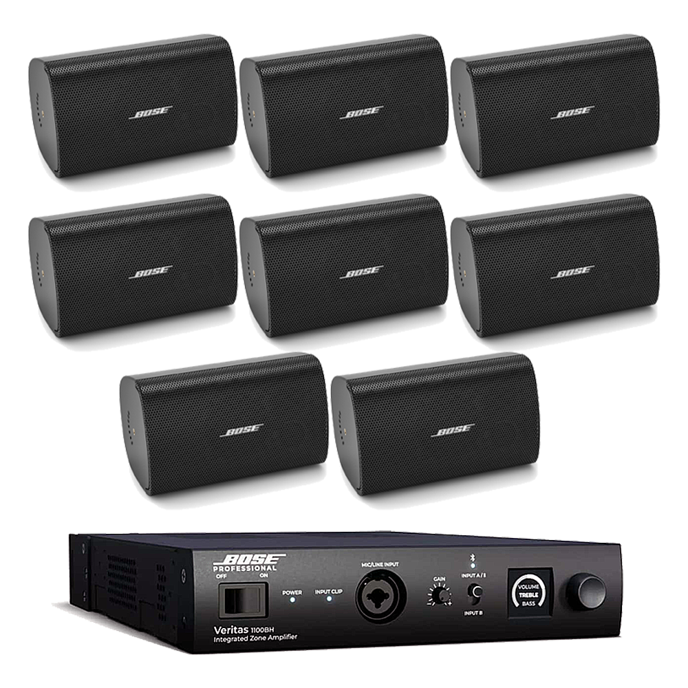 Sistem audio ambiental Bose Veritas, negru, bluetooth