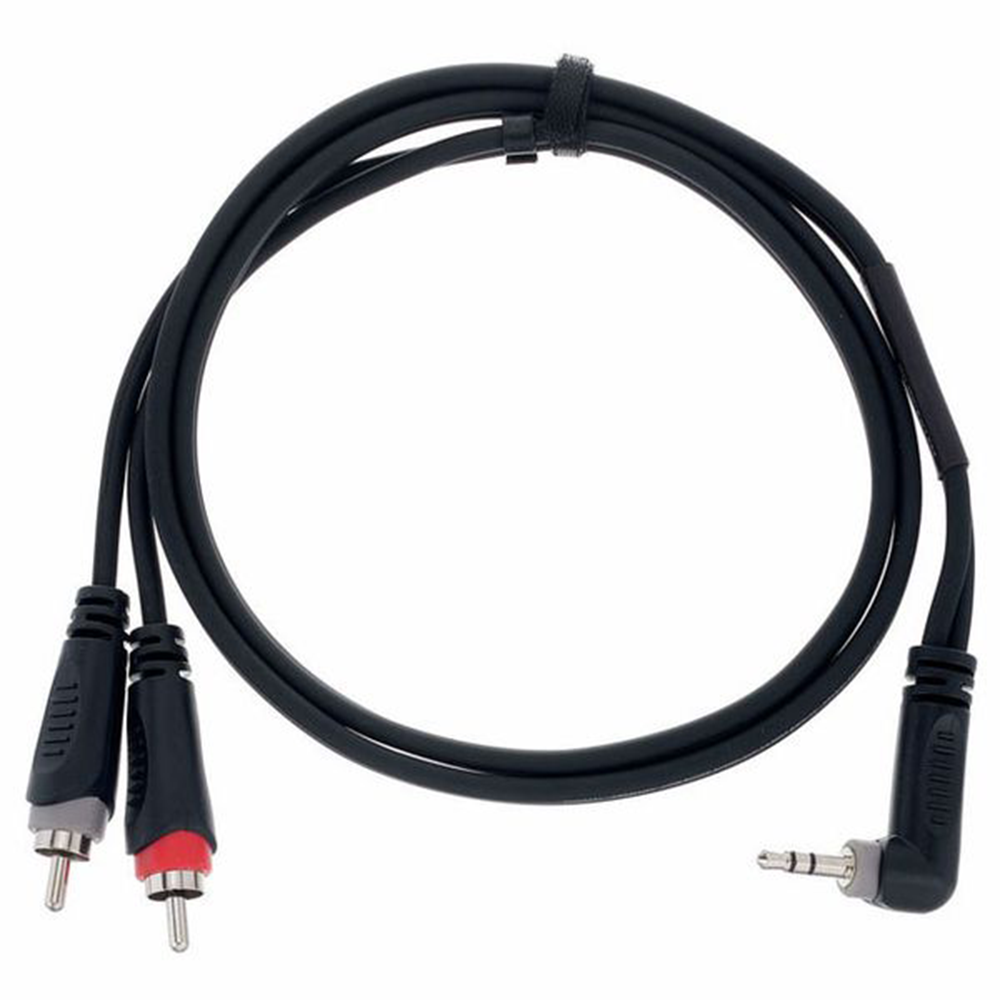 Cablu Jack 3.5mm cotit-2 RCA Cordial EY 1 WRCC_00