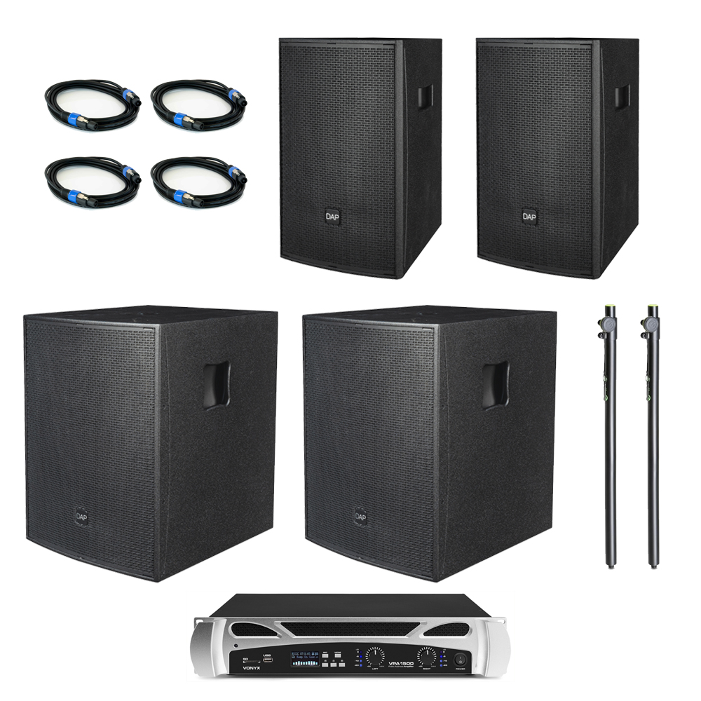 Sistem Sonorizare Evenimente Dap Audio NRG-15S-NRG-10