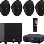 Sistem audio 4.1 DAP WMS4 + Subwoofer, Bluetooth, USB, FM