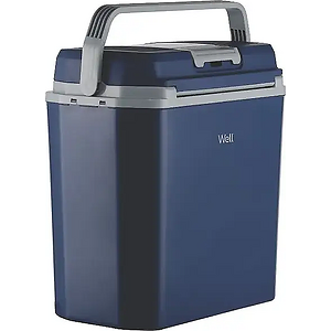 Ladă frigorifică auto Well, 24L, portabilă, rece/cald, 12V