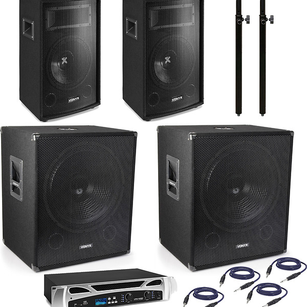 Sistem audio pentru Dj Vonyx SWM18/SL12, Bluetooth