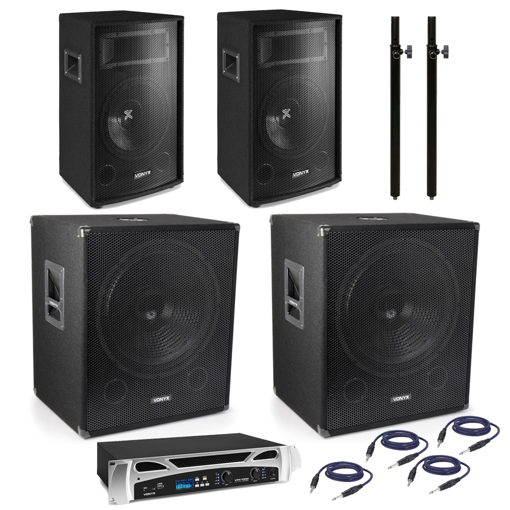 Sistem audio pentru Dj Vonyx SWM18-SL12, Bluetooth